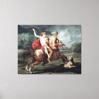 The Education of Achilles Fine Art Canvas Print