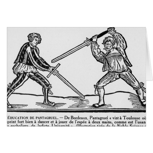 The Education of Pantagruel, illustration (Front Horizontal)