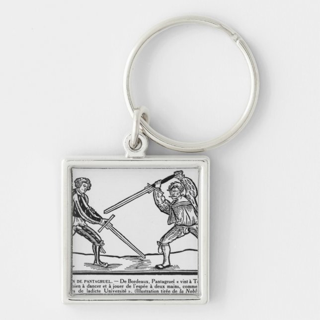 The Education of Pantagruel, illustration Key Ring (Front)