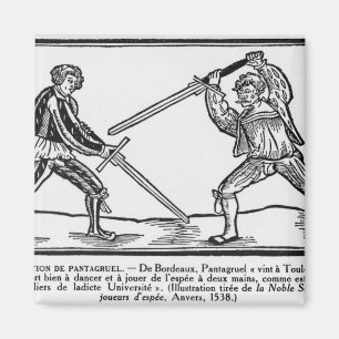 The Education of Pantagruel, illustration Magnet