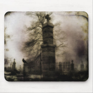 The Eerie Gate Mouse Pad