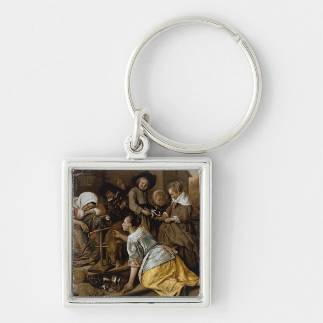 The Effects of Intemperance, c.1663-65 Key Ring (Front)