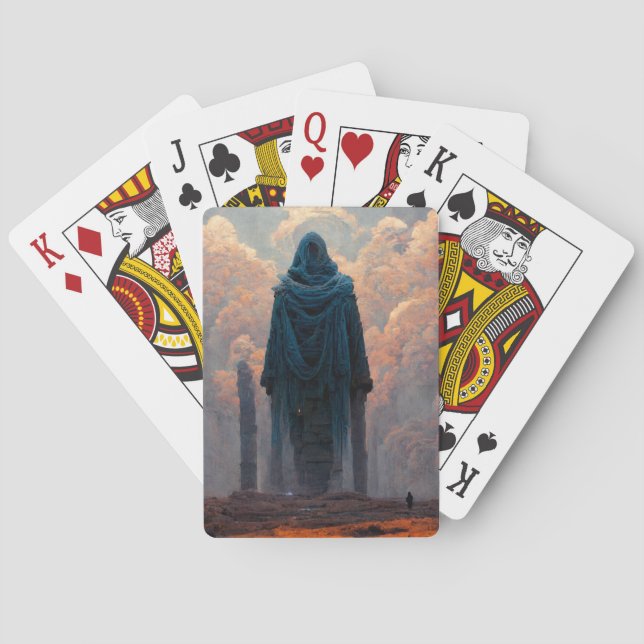 The Effigy Fantasy Sci-Fi Art Playing Cards (Back)