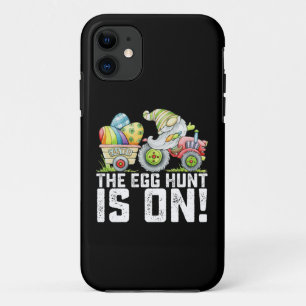The Egg Hunt Is On Gnome Funny Easter Case-Mate iPhone Case
