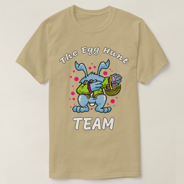 The Egg Hunt Team T-Shirt (Design Front)
