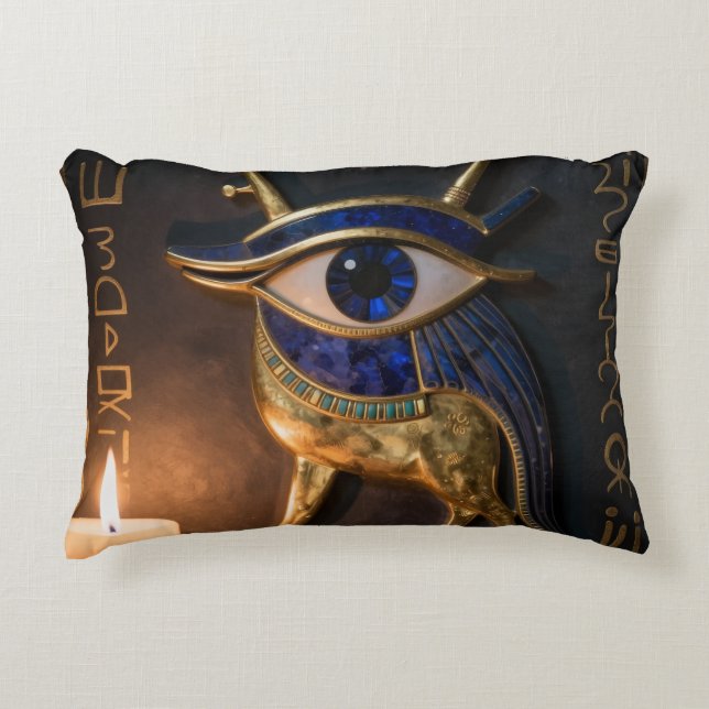 The Egyptian Eye´2 Decorative Cushion (Front)