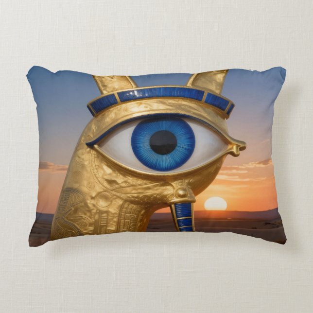 The Egyptian Eye´3 Decorative Cushion (Front)