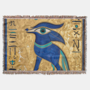 The Egyptian Eye´3 Throw Blanket