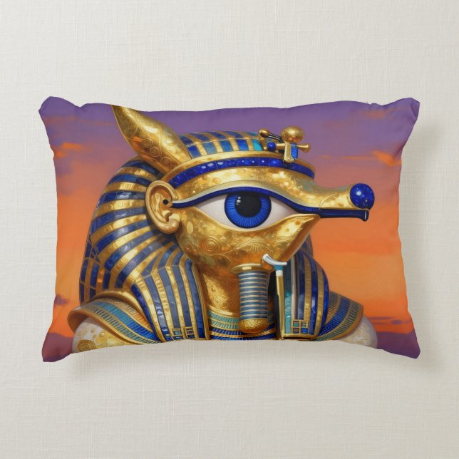 The Egyptian Eye´5 Decorative Cushion (Front)