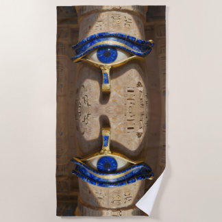 The Egyptian Eye´6 Beach Towel