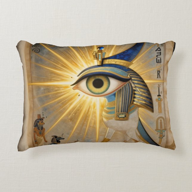 The Egyptian Eye´6 Decorative Cushion (Front)