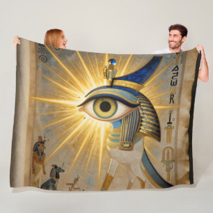 The Egyptian Eye´6 Fleece Blanket