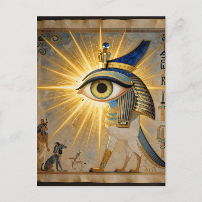 The Egyptian Eye´6 Holiday Postcard (Front)