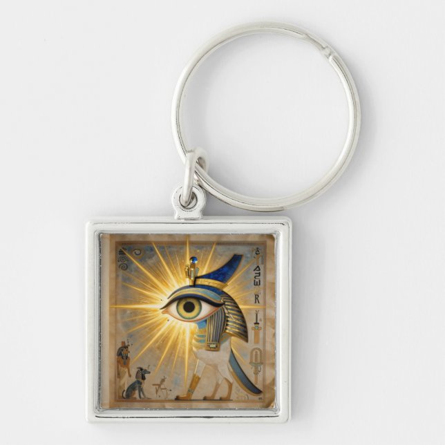 The Egyptian Eye´6 Key Ring (Front)