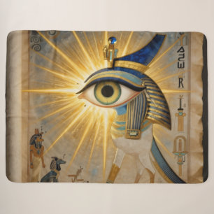 The Egyptian Eye´6 Sherpa Blanket