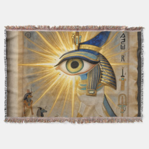 The Egyptian Eye´6 Throw Blanket