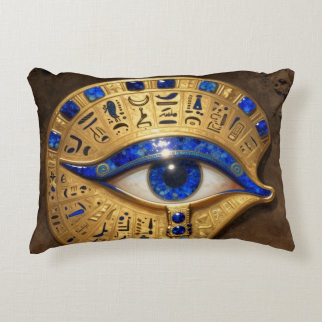 The Egyptian Eye´7 Decorative Cushion (Front)