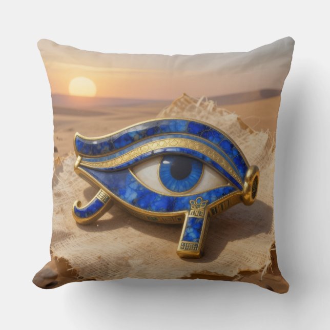 The Egyptian Eye´9 Cushion (Front)