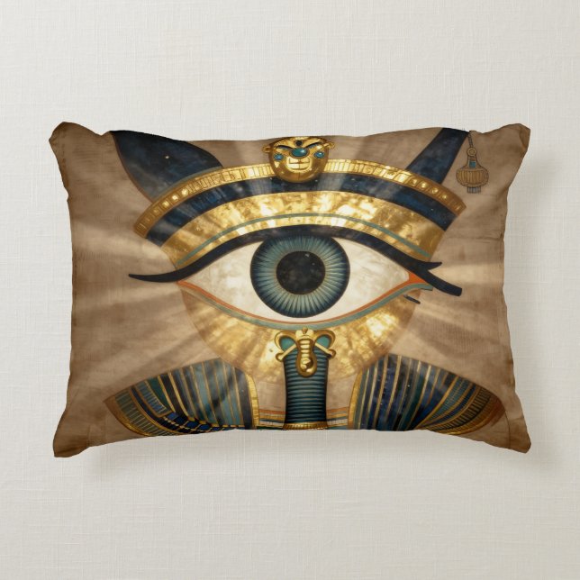 The Egyptian Eye´9 Decorative Cushion (Front)