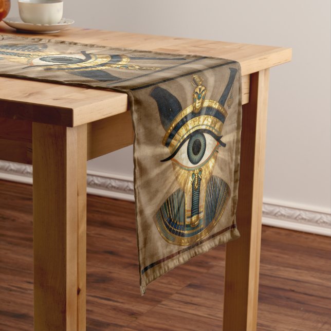 The Egyptian Eye´9 Short Table Runner (In Situ)