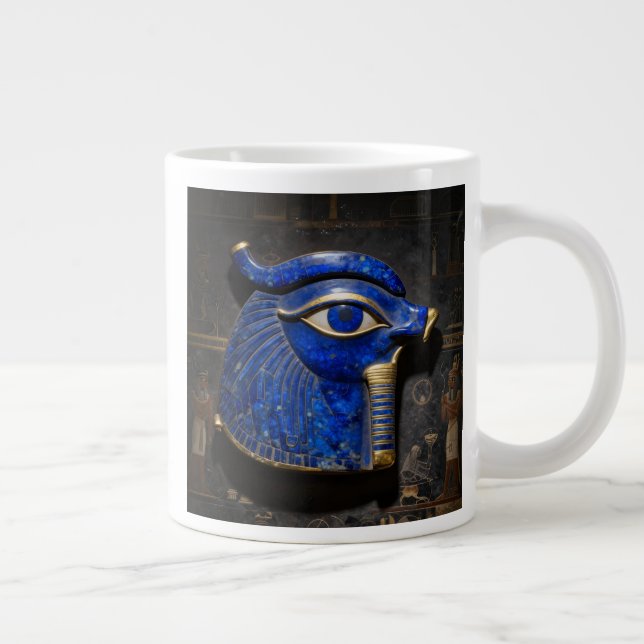 The Egyptian Eye Large Coffee Mug (Right)