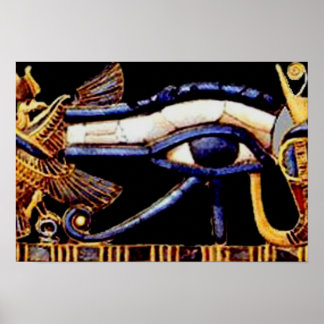 The Egyptian Eye of Horus Poster