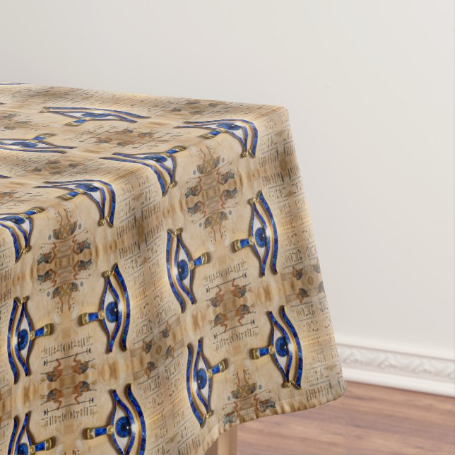 The Egyptian Eye  Tablecloth (In Situ)