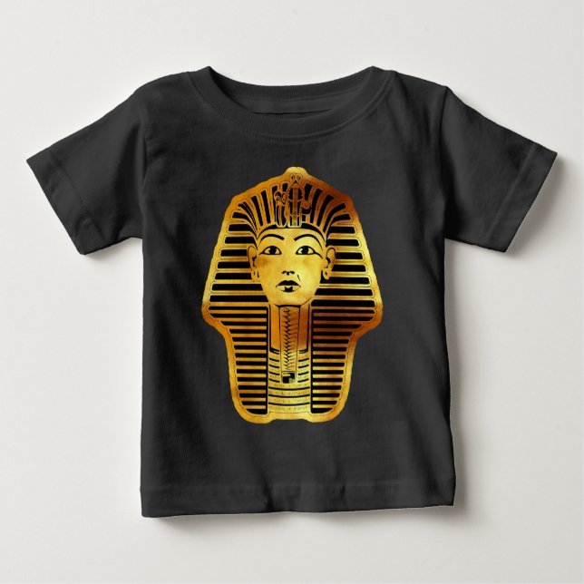 The Egyptian Golden Tutankhamun Mask Baby T-Shirt (Front)