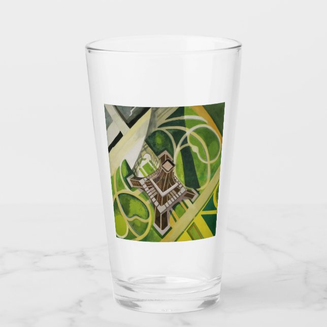 The Eiffel Tower (by Robert Delaunay) Glass (Front)