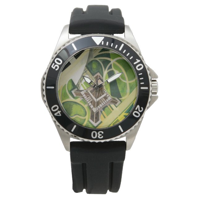 The Eiffel Tower (by Robert Delaunay) Watch (Front)
