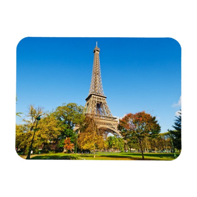 The Eiffel Tower Magnet (Horizontal)