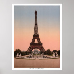 The Eiffel Tower, Paris, France Poster