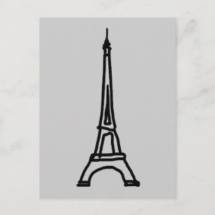 The Eiffel Tower Postcard