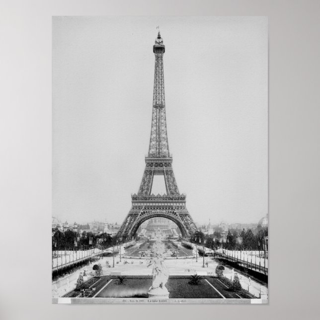 The Eiffel Tower Poster (Front)