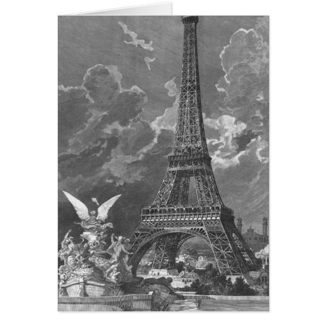 The Eiffel Tower  Universal Exhibition (Front)