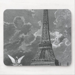 The Eiffel Tower Universal Exhibition Mouse Pad