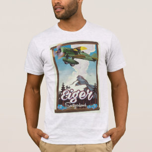 The Eiger Mountain,Switzerland travel poster T-Shirt