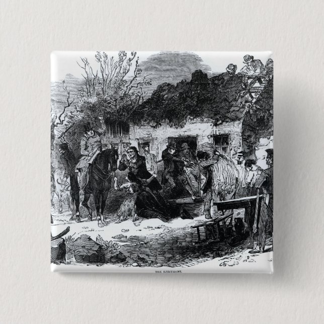 The Ejectment 15 Cm Square Badge (Front)