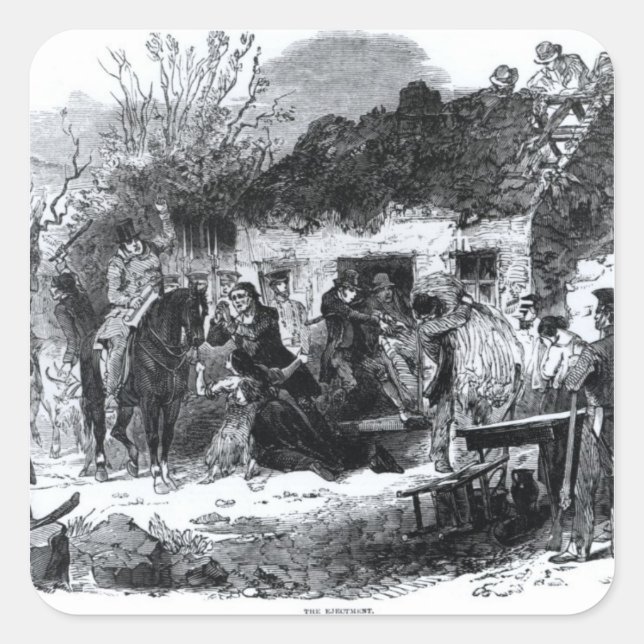 The Ejectment Square Sticker (Front)