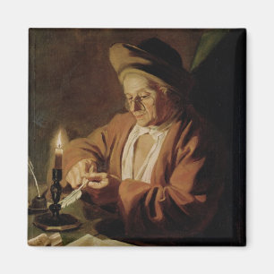 The Elderly Writer Magnet
