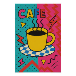 The electric coffee poster