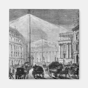 The Electric Light at the Mansion House Magnet
