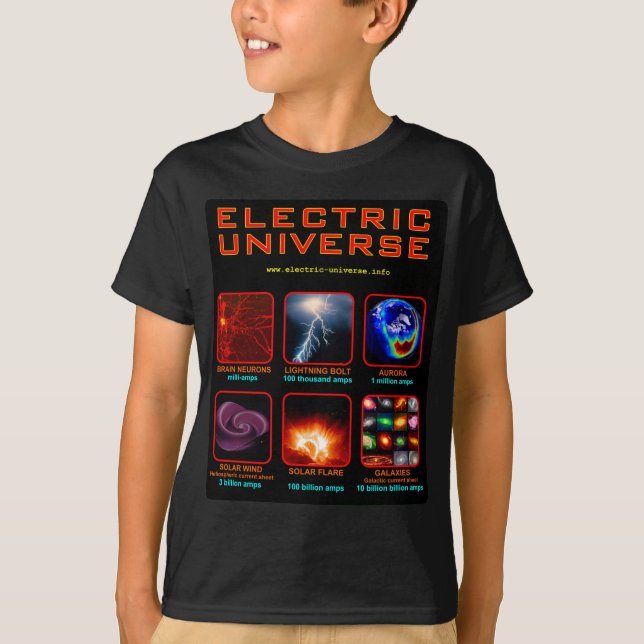 The Electric Universe T-Shirt (Front)