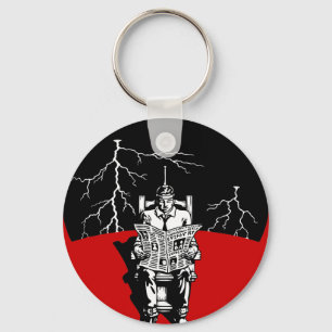 The Electrical Chair Key Ring