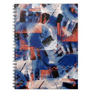 The elegance of blue arouses admiration in the fab notebook