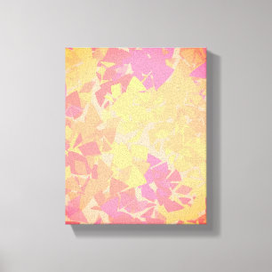 The Elegance of Broken Glass Canvas Print