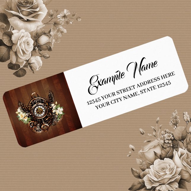 The elegance of Steampunk Floral Magic (Steampunk)