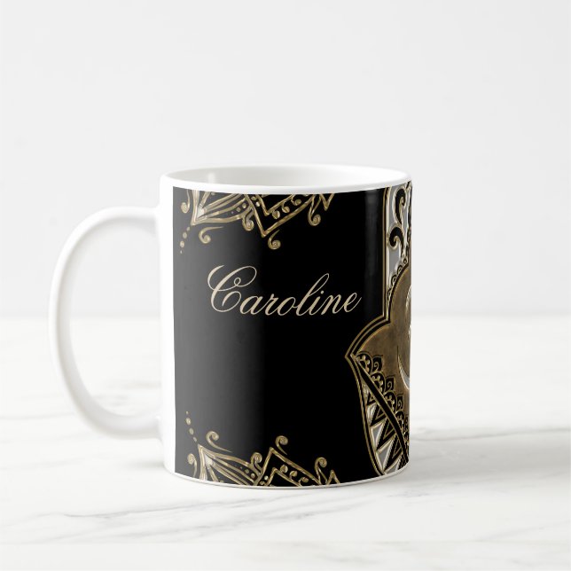  The elegant sign Ohm.  Coffee Mug (Left)