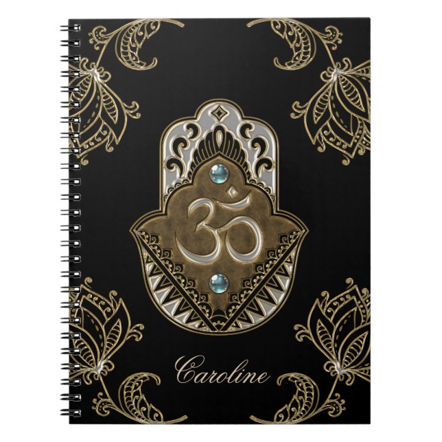  The elegant sign Ohm.  Notebook (Front)