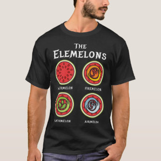 The Elemelons I Vegan Vegetarian Nature Protection T-Shirt